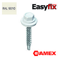 Саморез кровельный для дерева 4,8x35 Easyfix, RAL9010, Тайвань, 250 шт.