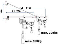 Возвратный механизм для электрической тросовой тяги Holzmann SA 3001100