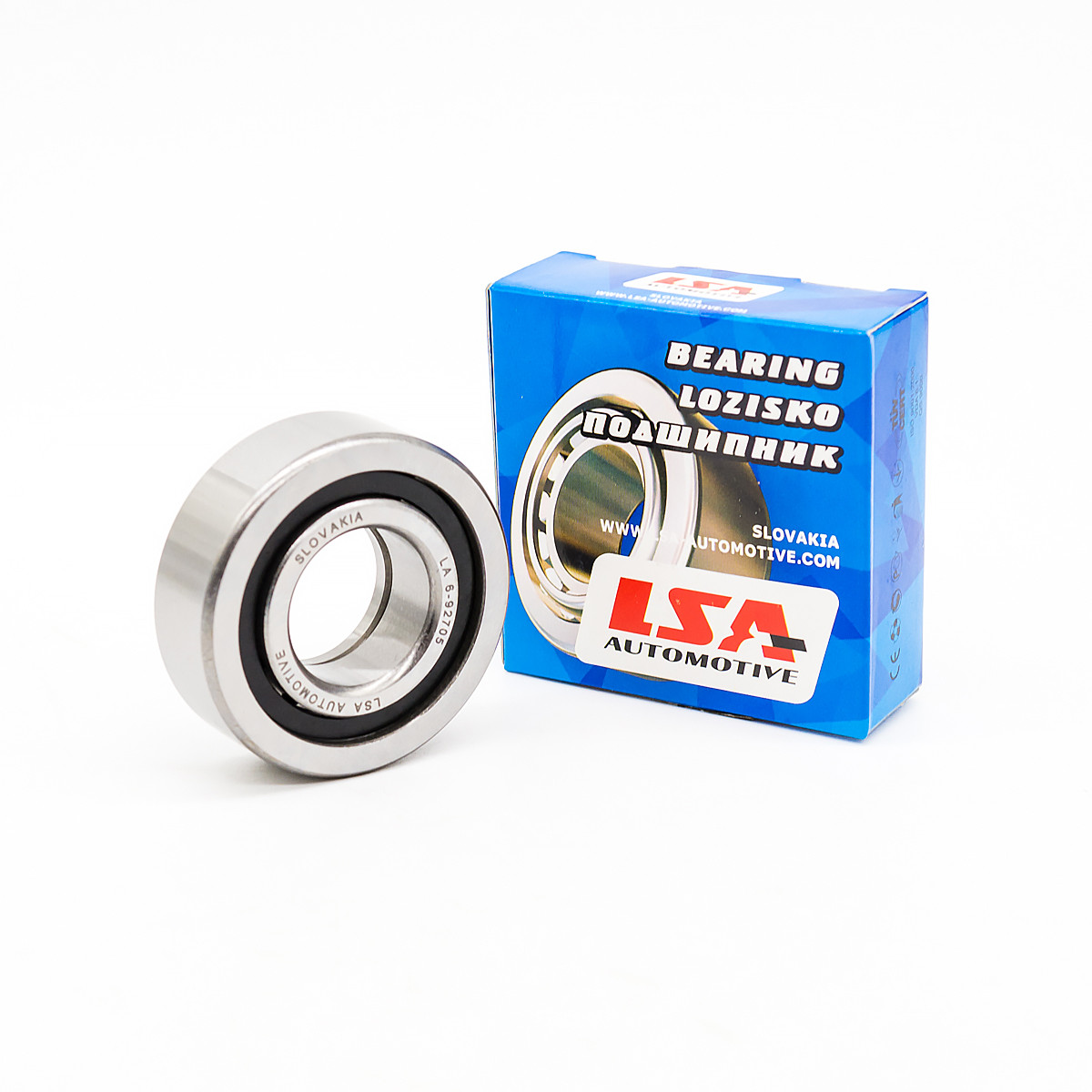 Підшипник проміжного вала КПП ВАЗ 2101-2107, 2121-2131 Нива опора задня LSA LA 6-92705 (613441), фото 1
