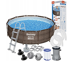 Басейн  каркасний Bestway Steel Pro Max 366 х 100 см 56709