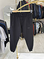 Чоловічі спортивні штани на манжетах Dekons 1072-1 (батал) 2-6XL чорні