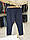 Чоловічі спортивні штани Dekons 1071-2 (батал) 2-6XL сині, фото 2