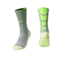 Тренировочные носки Nike (серый+салатовый) (39-45) (39-45)