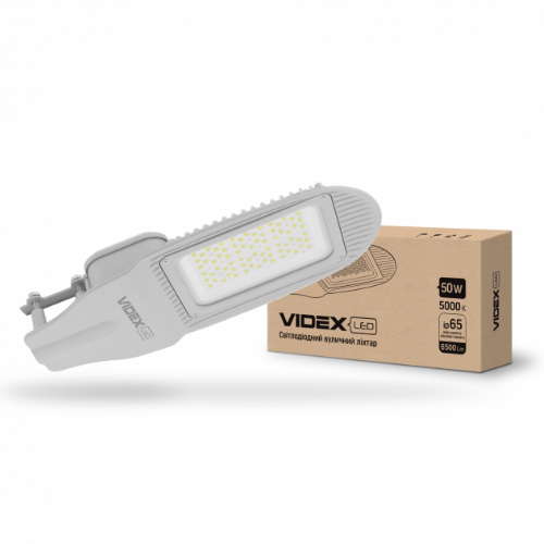 LED Ліхтар вуличний 50W 5000К 220V VL-SL06-505 Videx