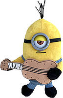 Мягкая игрушка "Миньон Стюарт с гитарой", 22 см