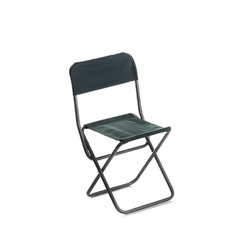 Стілець розкладний Рибак зі спинкою 23*30*63см СИЛА