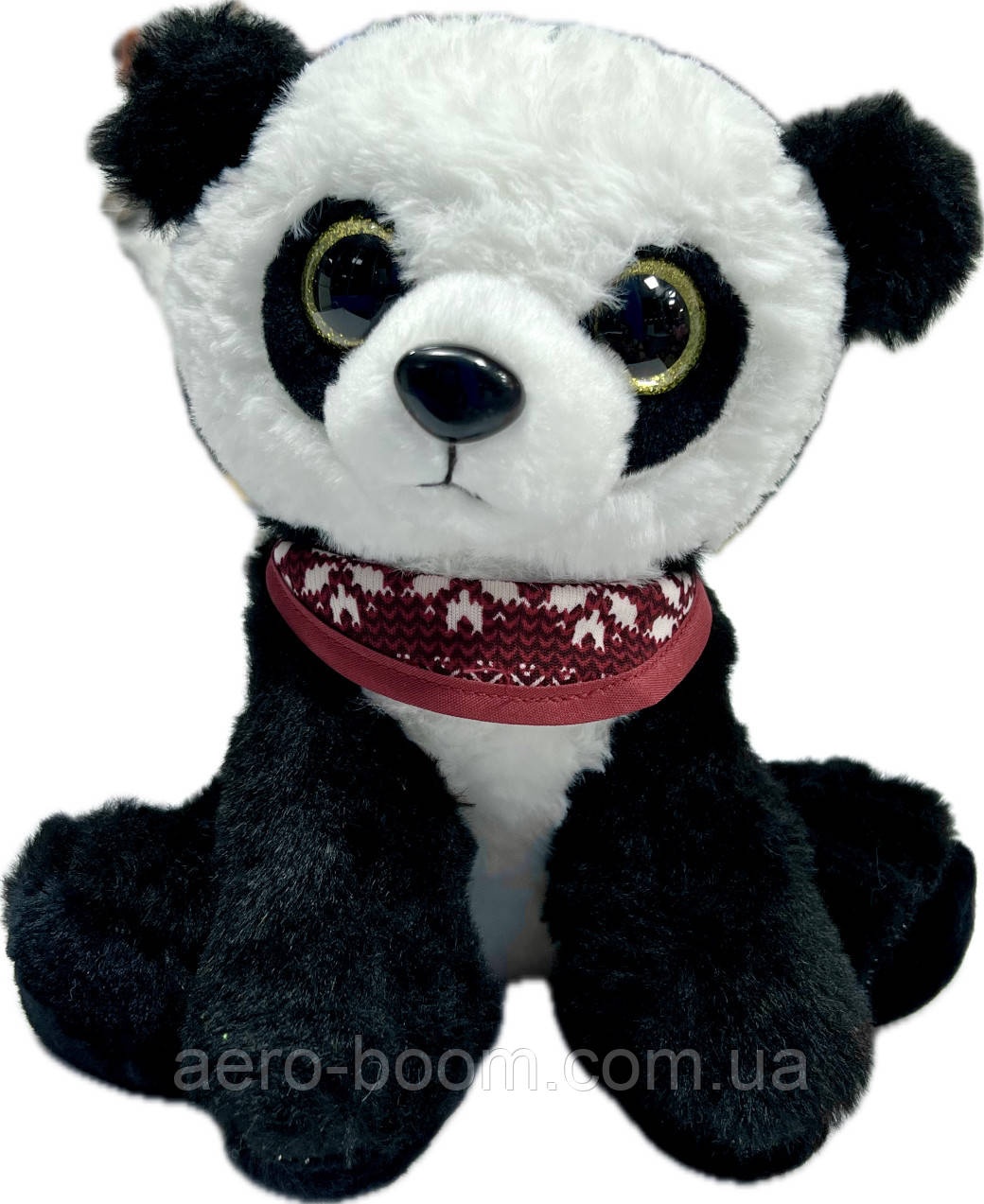 М'яка іграшка "Панда: з шарфом", 21 см