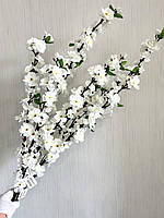 Штучна сакура. Гілка декоративної сакури (біла, 120 см), фото 6