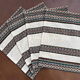 Комплект серветок класичних Український орнамент класа ЛЮКС, 30cm x 40cm (Різні кольори), фото 3