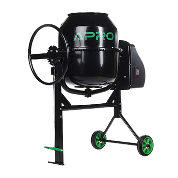 Бетонозмішувач 120л 550W 28-30 об/хв (вінець з чавуну) СМ-120 APRO