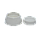 Заглушка двоскладова на болт М10, М12, М14 (D45), Посилені - Білий 50 шт., фото 3