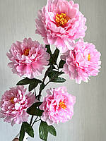 Штучні півонії. Гілка декоративної півонії (рожва , 120 см), фото 5