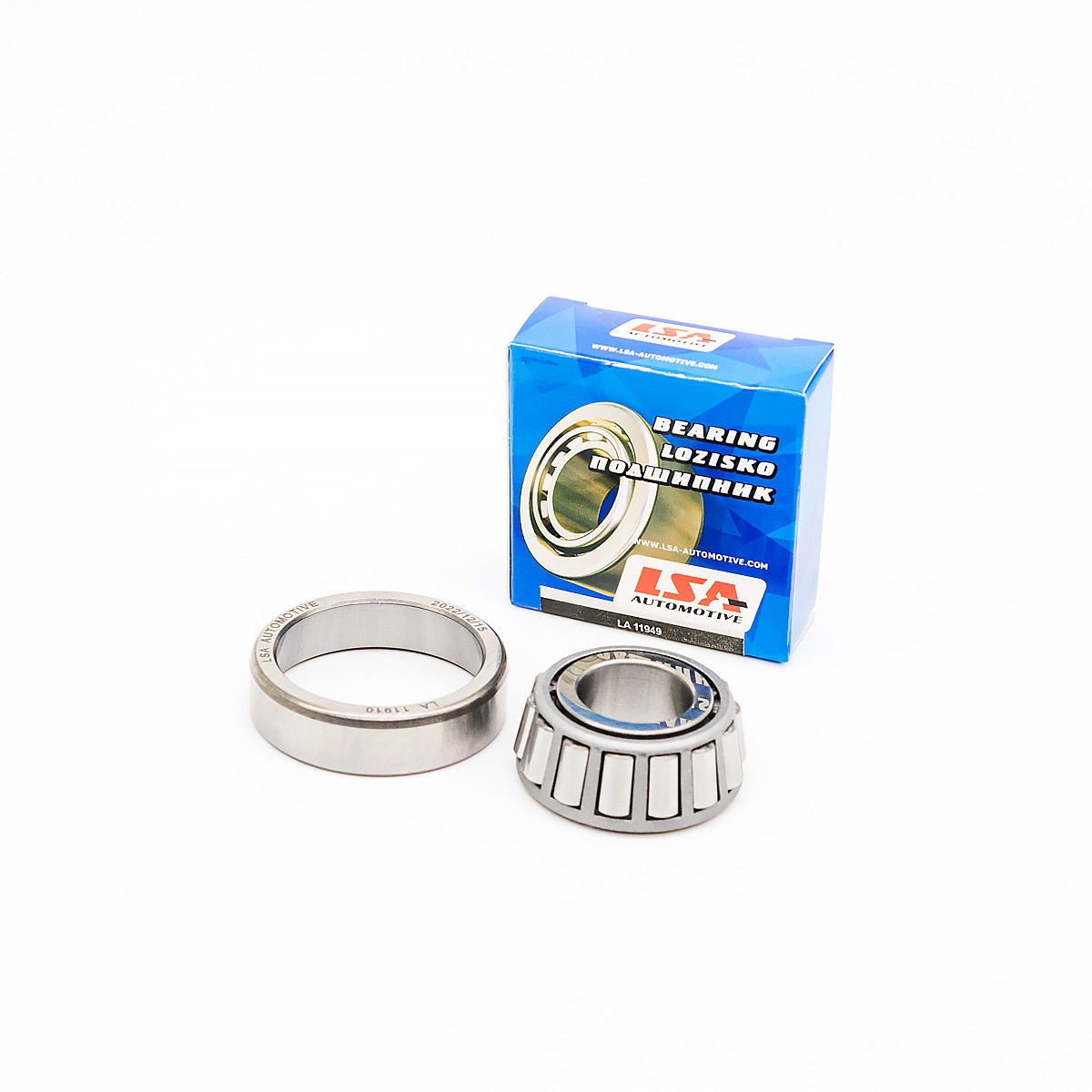 Підшипник ступиці ВАЗ 2101 передній малий LSA LA 11949, фото 1