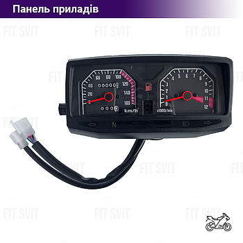 Панель приладів Viper 125/150 сс прямокутна 160 км/год