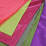 Тканина атлас звичайний (Малиновий), фото 2