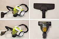 Мощный пылесос без мешка Rainberg Германия контейнерный пилосос 2500 W Турбощетка в подарок КОД YU 859