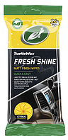 Серветки для пластику матовий ефект Turtle Wax, 24шт.