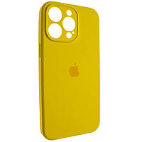 Чохол-бампер Silicone Case для Apple iPhone 15 Yellow (4)