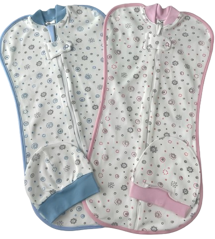 Пелюшка - кокон (європелюшка) на блискавці зріст 56-62 см (0 - 3 місяці) Baby з шапочкою Lari, фото 1