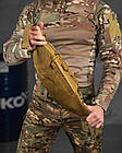 Тактична сумка на пояс MILITARY RANGERS кайот ВТ7592, фото 8
