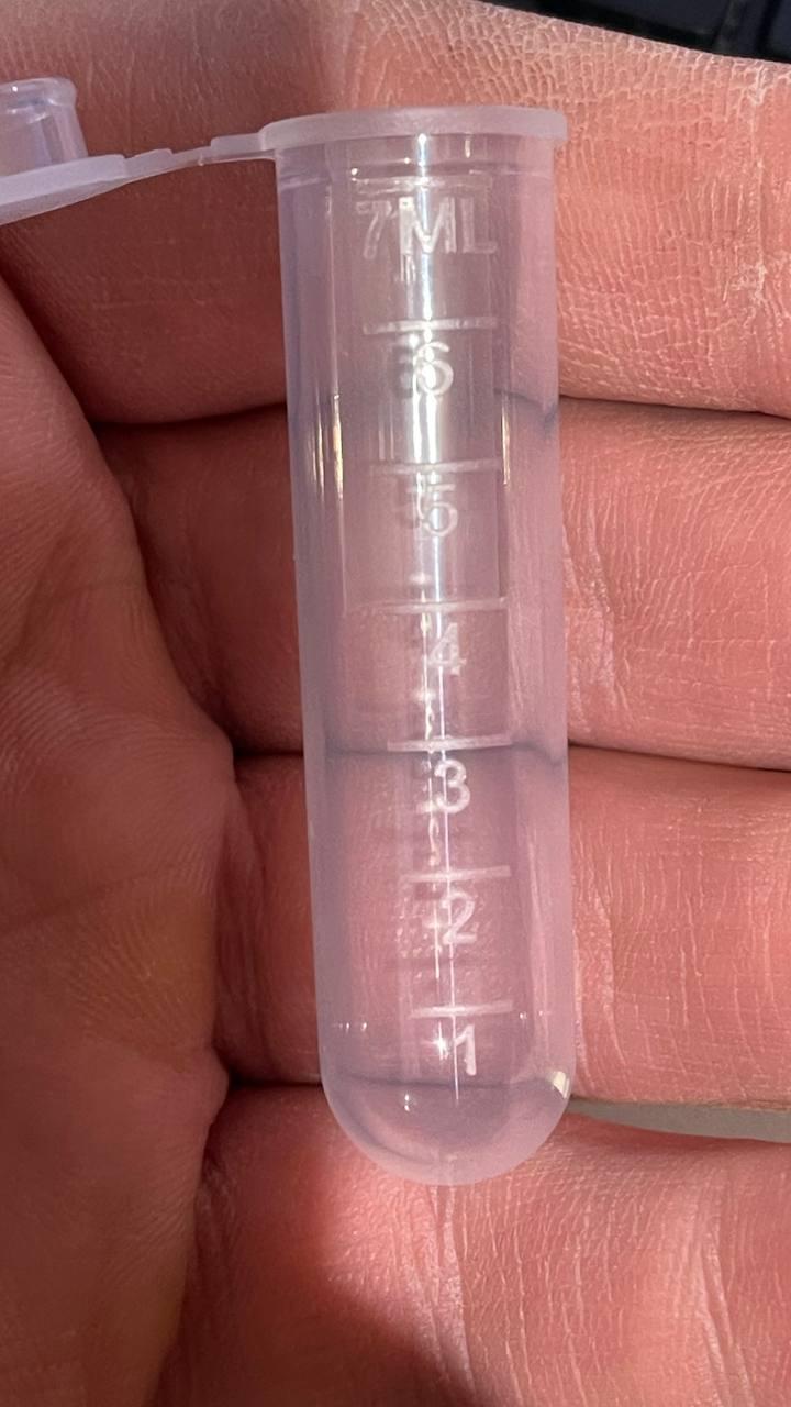Мікропробірки 7 мл тип Eppendorf круглодонні з плоскою кришкою з градуюванням, нестерильні (200 шт) Пілл-Пак