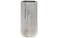 Декоративна ваза Естет 40см, колір - срібло ТОВАР ВІД ВИРОБНИКА