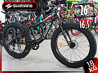 Велосипед Crosser Fat Bike 26" (Стальная рама 16.5) Фетбайк