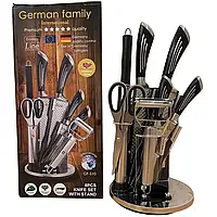 Набір професійних німецьких кухонних ножів 8 предметів German Family GF-S10