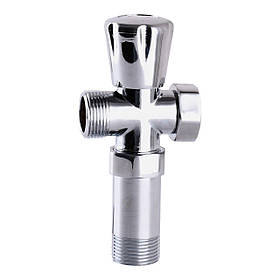 Кран вентильний для пральної машини SELBA 3/4| x3/4| x3/4" з подовжувачем A7250