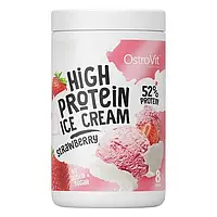 Протеин OstroVit High Protein Ice Cream 400 g Strawberry