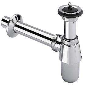 Сифон для раковини VIEGA 1 1/4| х1 1/4" хром-пістоля з/г 366681