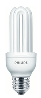 Компактная Люминесцентная лампа (КЛЛ) Philips GENIE 18W WW (2700К) E27 220-240V теплый свет