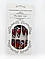 Накладні нігті 24 шт.+ клей для нігтів, готика, форма типс - стилет для манікюру, фото 2