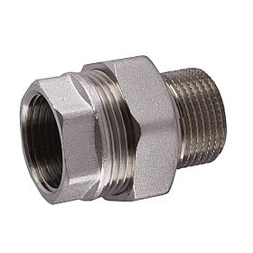 Сгон-американка прямой SOLOMON 2″ НИКЕЛЬ 1620