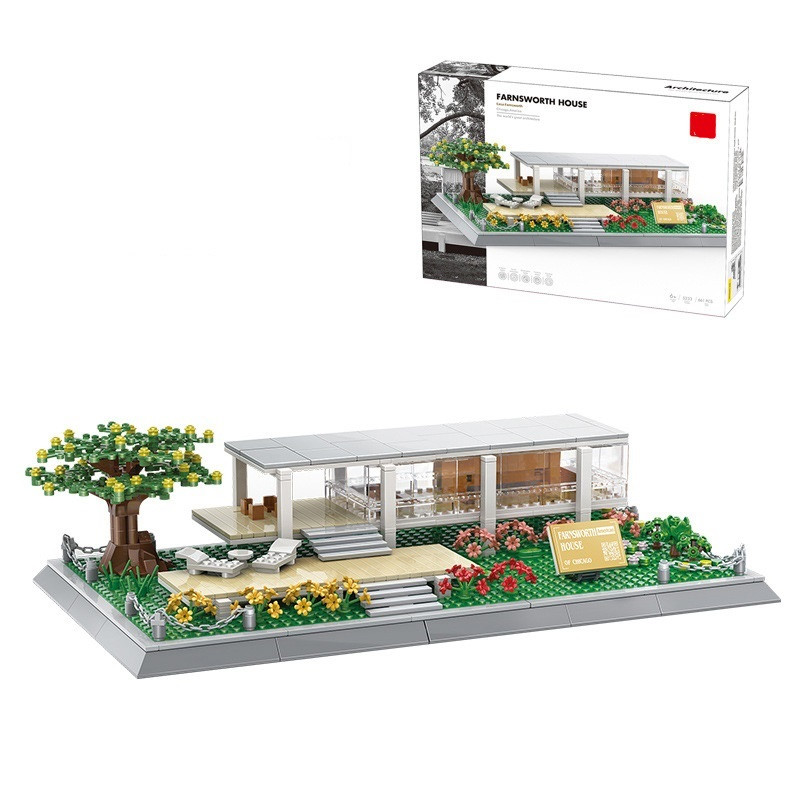 Конструктор Wange Farnsworth house Illinois (661 дет.), 5233