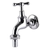 Кран SOLOMON вентильний поливальний 1/2" CHROM T5071, фото 2