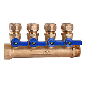 Колектор CRISTAL 3/4х16| 4-й з перекриванням (NM-1018)