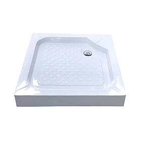 Душовий піддон квадратний LUBAWA SL90F (SL90) BRAVO (1уп.)