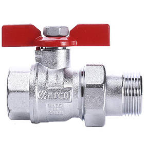 Кран кульовий прямий з американкою ARCO 1| TURIA 0117608