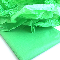 Папір тишею (50х70 см) "Зелений світлий", 10 шт.