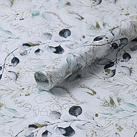 Папір тишею (50смх70 см) "Евкаліпт", 10 шт. в уп