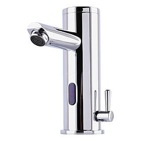 Змішувач сенсорний для умивальника HOTEC 19.115 DC/AC Hot/Cold з трансформатором