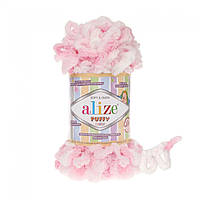 Пряжа Alize Puffy Color (Алізе Пуффи колор) 5863