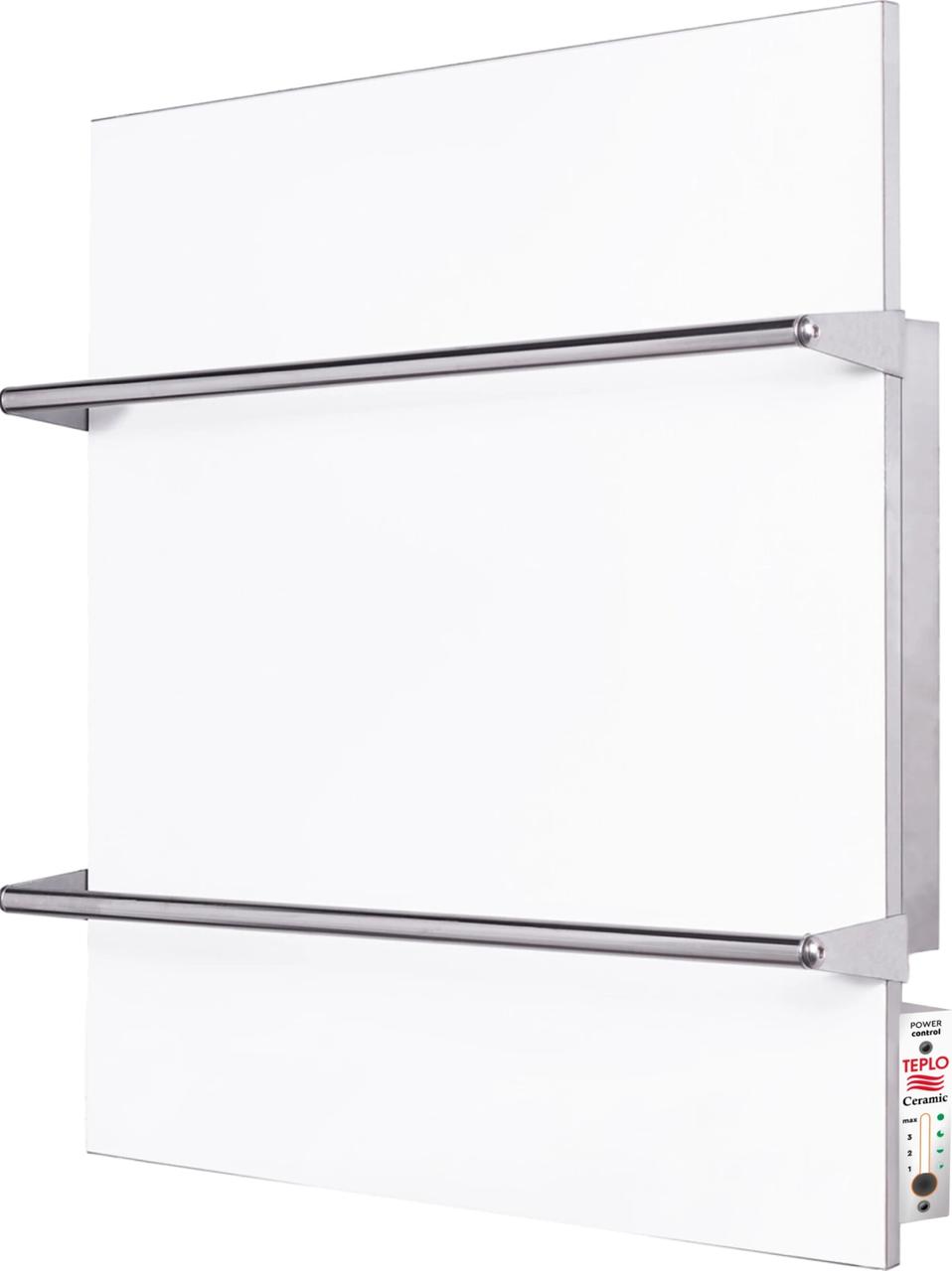 Електрична сушарка для рушників керамічна TCMT-T 250 (біла) 603х603х15, фото 1