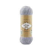 Пряжа Alize Superwash Artisan ( Супервош артисан) 51 светло-серый