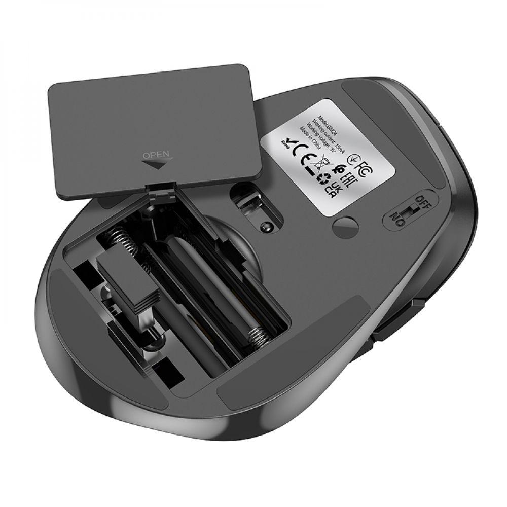 Wireless Мышь беспроводная Hoco GM24 Цвет Черный - фото 6 - id-p2021314868