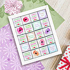 Шоколадний набір Справжній красуні 20 мініплиток з побажаннями, вага 100 грам, фото 2