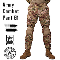 Огнестойкие штаны, Размер: Large Short, US Army Сombat Pant G1, Цвет: MultiCam (FR)