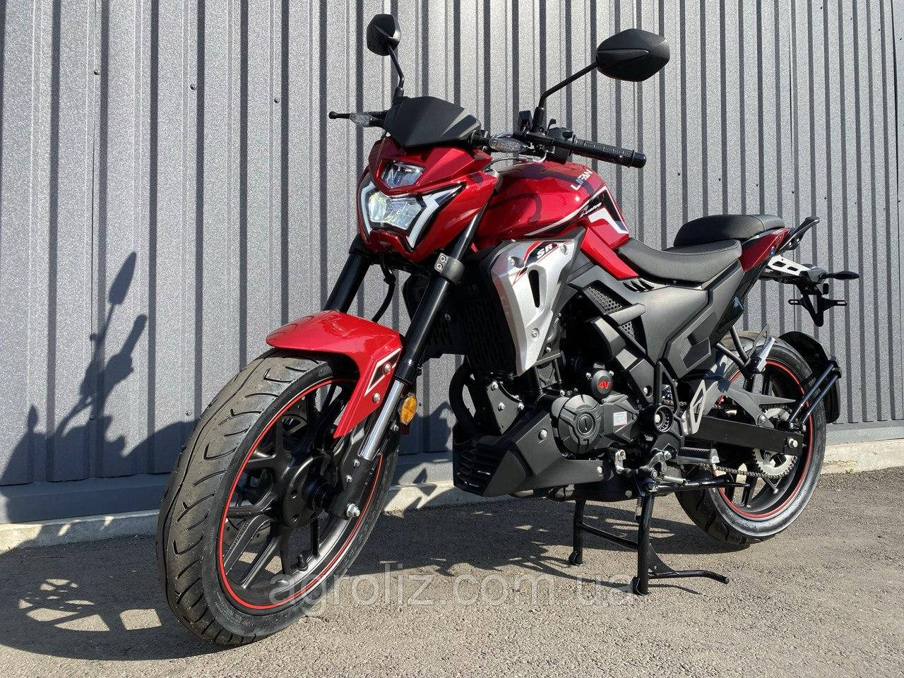 Мотоцикл Lifan SR220 (червоний)