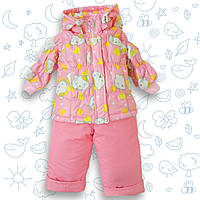 Комбінезон для дівчинки р 80 9-12 міс дитячий весняний осінній роздільний термо демісезонний весна осінь 3016